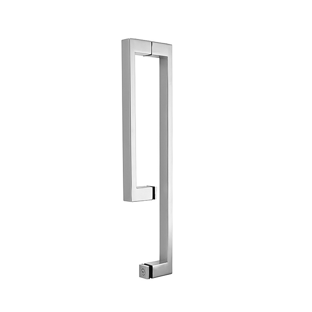 Empuje la manija de la puerta para accesorios de hardware de baño (01-323)